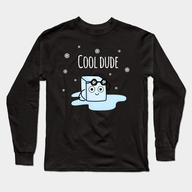 'Cool Dude' Long Sleeve T-Shirt by bluevolcanoshop@gmail.com